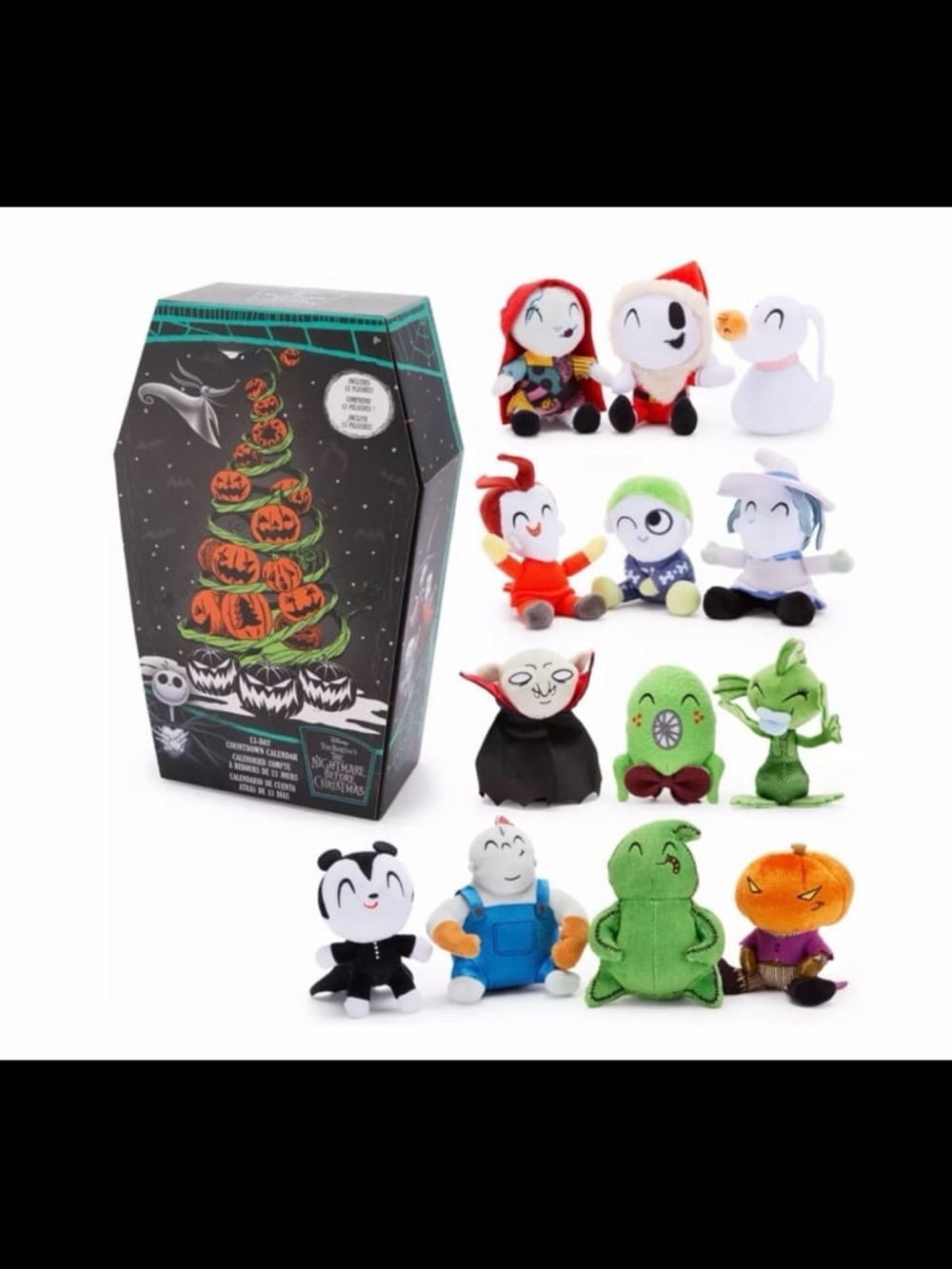 Nightmare Before Christmas 13 Day Plush Advent Countdown Calendar Disney New - Picture 6 of 6